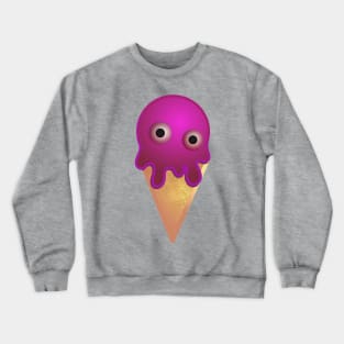 Eye Scream for Ice Cream Crewneck Sweatshirt